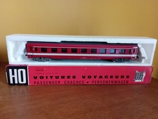 JOUEF, Échelle HO, Voiture UIC, 1ere Clas, Rouge, A9, Réf : 8670