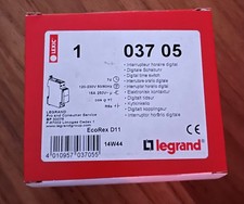 Legrand Interrupteur Inter horaire EcoRex D11 03705 037 05