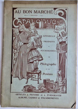 rare catalogue  Au Bon Marché (1912)- photographie, appareils, accessoires