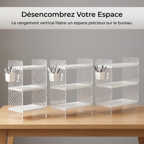 étagère rangement bureau - de,