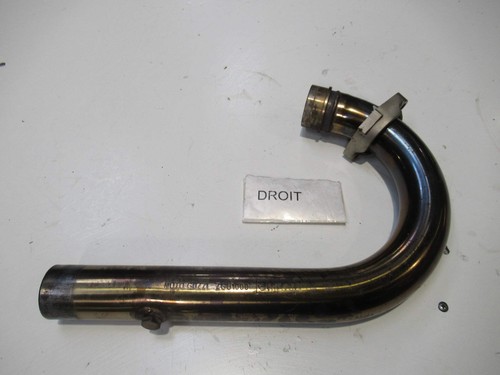 Tube échappement droit moto - tube,