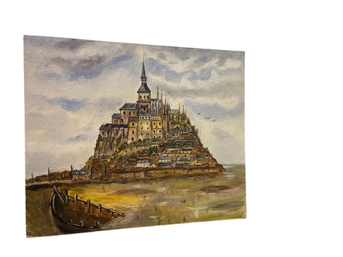Ancien tableau peinture sur - tableau,