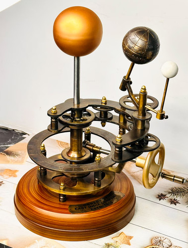 Rotation terre orrery - de, la