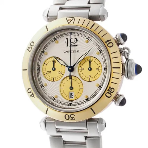 Chronographe cartier pasha - chronographe,