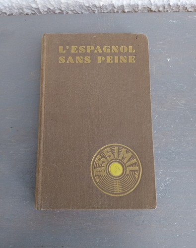 Livre ancien espagnol sans - livre, l'espagnol