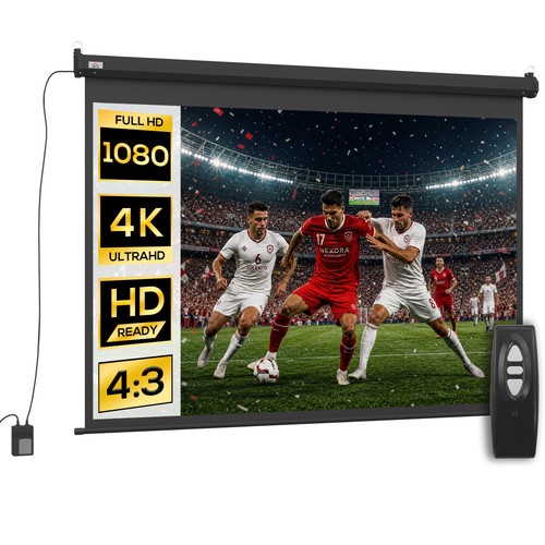 Homcom écran vidéoprojecteur - homcom,