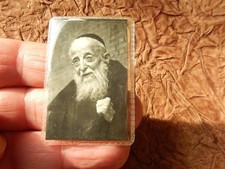 image pieuse RELIQUE Serviteur de Dieu Père  Léopold de Castelnovo CAPUCIN vesti