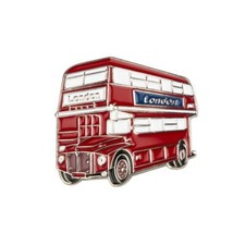 Pin's bus Anglais - en Acier - Véhicules - Old School
