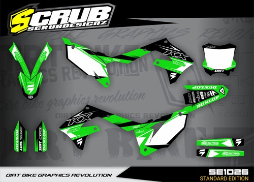 Kit stickers graphics kawasaki - kit,