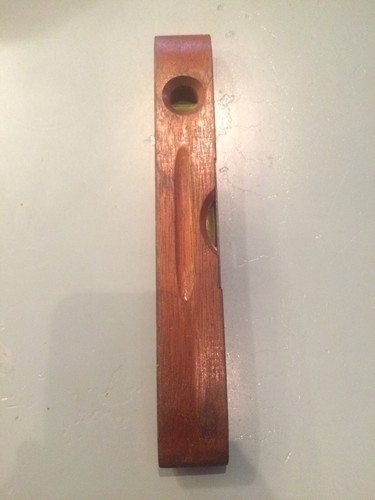 Vintage stanley wood torpedo - stanley,