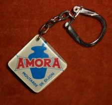 Porte-clés Key ring BOURBON MOUTARDE de DIJON AMORA Moutardier N° 1