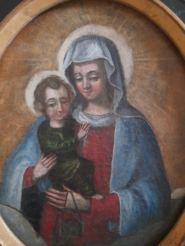 Vierge enfant xixeme - vierge, l'enfant