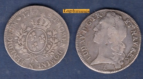 Louis ecu bandeau - louis, 1747