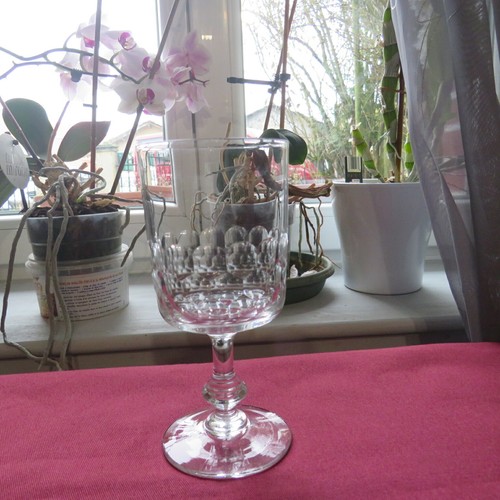 Verres eau cristal de - eau, en