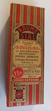 collection ancienne  boite medical baume sial