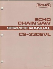 ECHO CHAIN SAW SERVICE MANUALS