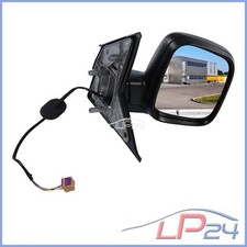 RÉTROVISEUR EXTÉRIEUR DROIT ÉLECTRIQUE CONVEXE NOIR POUR VW TRANSPORTER BUS T5