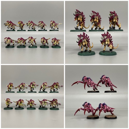 Lot figurines tyranid - de,