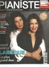 PIANISTE N°103 KATIA & MARIELLE LABEQUE / PIANOS BECHSTEIN / JEAN-PAUL GASPARIAN