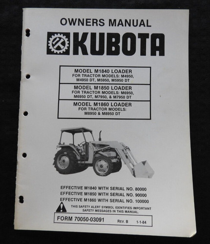 Kubota tracteur m1840 - kubota,