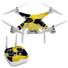 Skin Decal for DJI Phantom 3 Professional Drone / Bio Hazard zombie