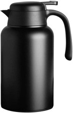 thermos 2 l carafe isotherme en acier inoxydable fonction maintien au chaud f...