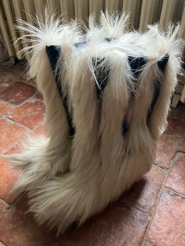Vintage boots 70s fourrure - vintage,