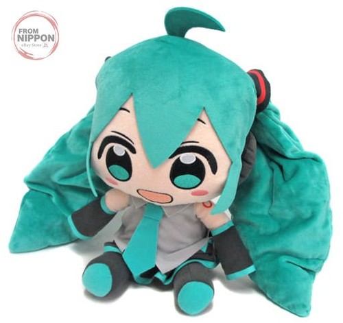 Peluche hatsune miku mega - hatsune,