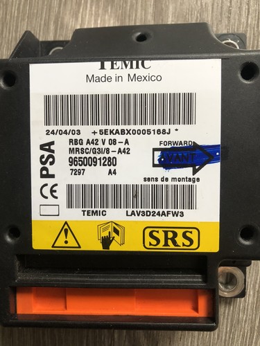 Calculateur air bag - calculateur,