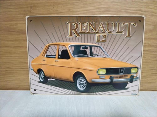 Plaque decorative renault - plaque, 12