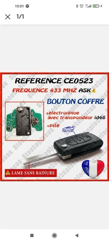 Cle vierge id46 - vierge, ce0523