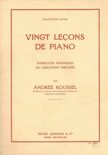 Piano vingt leçons par - piano,