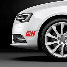 2 x Audi autocollant sticker