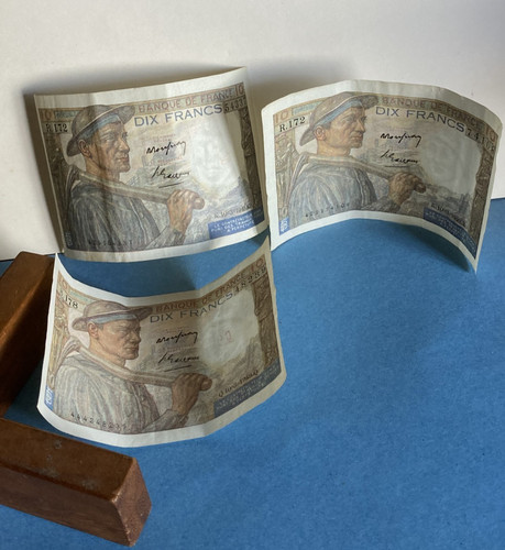 Billets francs 3 - francs, 10=3=