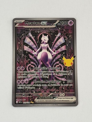 Carte pokémon mewtwo - mewtwo, ex