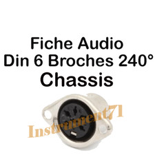 1 Fiche Din 6 Broches Chassis