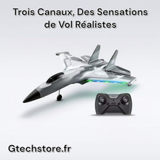Avion RC télécommande 3 canaux G1 drone électrique lancer main extérieur planeur