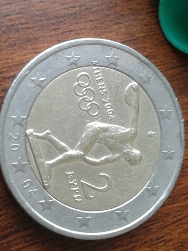 Grece pièce euros 2004 - grece,