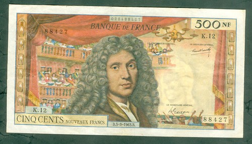 Rare billet 500nf - rare, de