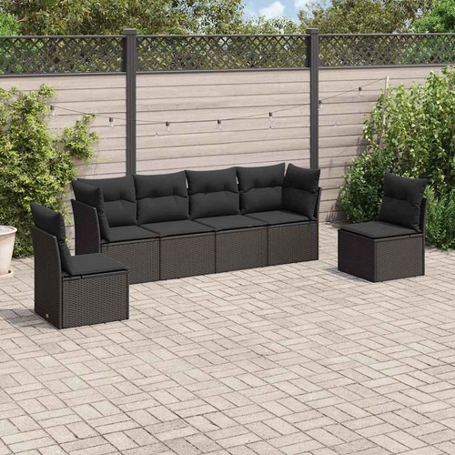 Salon jardin avec coussins - jardin,