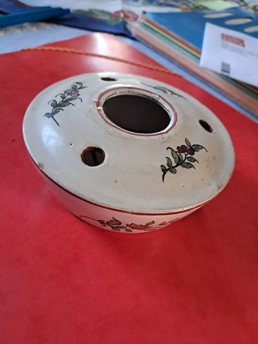 Encrier ancien céramique - (48),