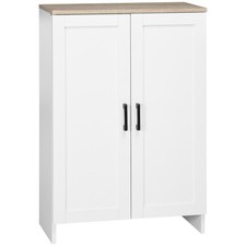 HOMCOM Buffet 60x30x90cm Blanc