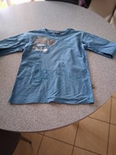 sweat  imprimé bleu "t- 14