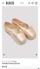 Bloch Amelie Pointe Shoes New