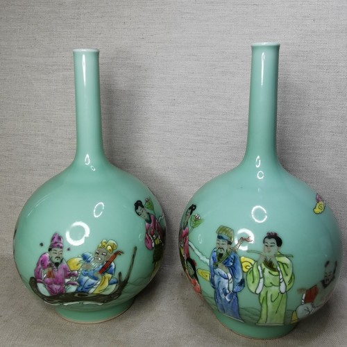 Vintage pair chinese - chinese, vases
