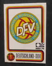 Panini World Cup Coupe du Monde München 74 Munich 1974 N°113 DEUTSCHLAND  DDR