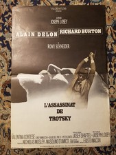 Affiche 1972 L'ASSASSINAT DE TROTSKY 40x60 LOSEY Alain DELON Romy SCHNEIDER