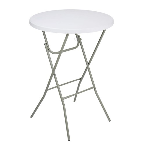 Table haute pliante - table, avec