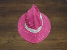 Bob (femme) reversible en coton blanc et à pois multicolors T.(53)