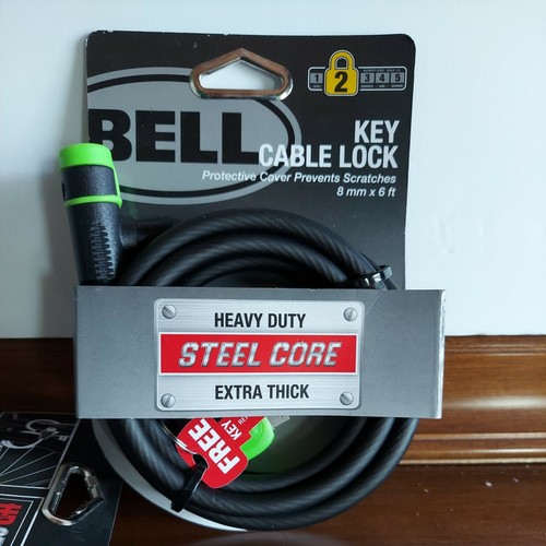 Bell key cable - bike, lock